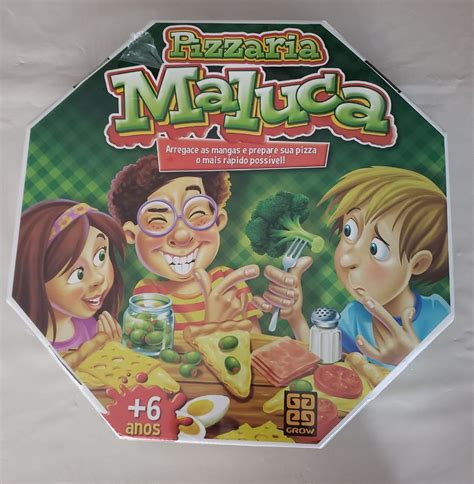 Jogo Pizzaria Maluca Brinquedo Grow Nunca Usado Enjoei