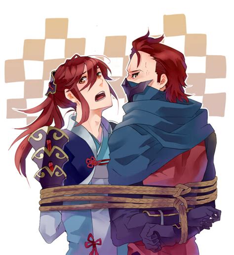 Subaki And Saizo Fire Emblem And More Drawn By Mokuba Artist