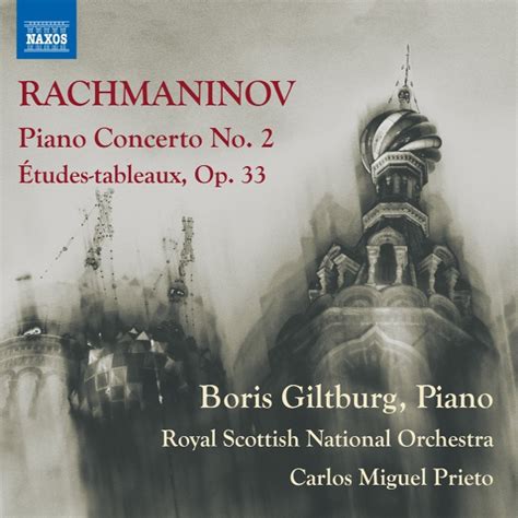 Компакт диск Rachmaninov Piano Concerto No 2 Etudes Tableaux Op 33