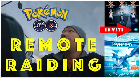 POKEMON GO REMOTE RAIDING INVITATION IS LIVE YouTube