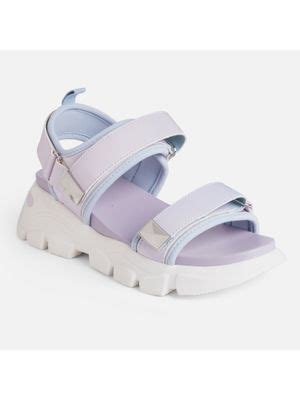 Buy Aldo Godish Synthetic Purple Solid Sandal Online