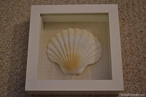 Beach inspired art {Sea Shell art}