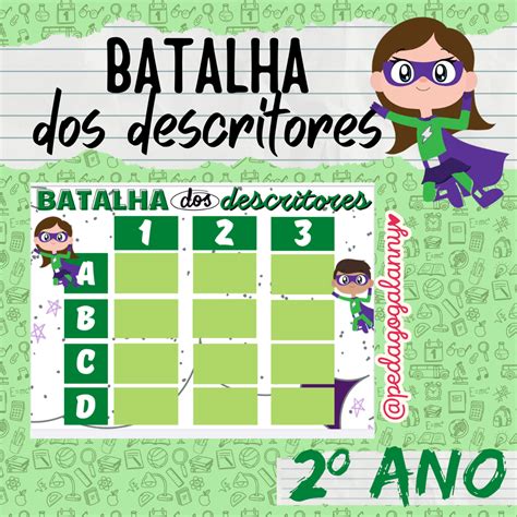 Batalha Dos Descritores Ano Pedagoga Lanny Hotmart