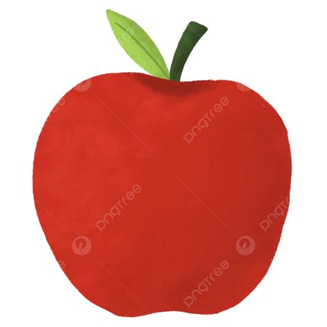 Apple Illustration Apple Fruit Red Apple PNG Transparent Clipart