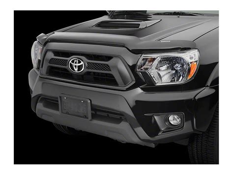 Weathertech Tacoma Stone And Bug Deflector Dark Smoke 50209 12 15 Tacoma