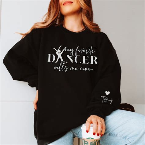 Personalized Dance Mom Sweater Custom Dance Mom Sweatshirt Dancer Mom