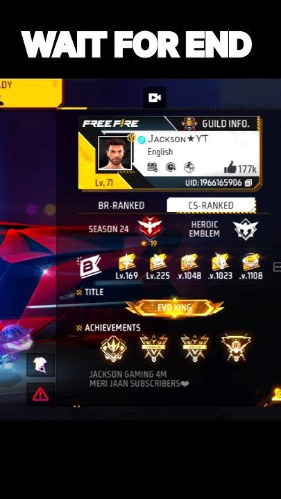 V Badge Guild Player Send Me Request 😈🔥freefire Trending Viral Youtube