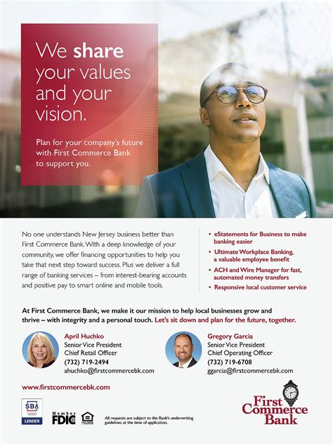 New Business Banking Campaign Debuts In April For First Commerce