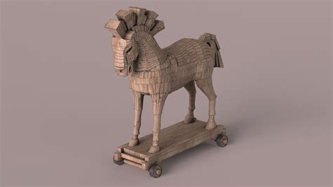 3D mythology horse trojan - TurboSquid 1233916