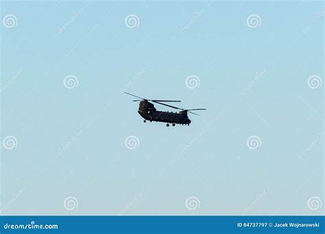 RAF Chinook helicopter stock image. Image of force, winter - 84737797