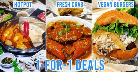 1-For-1 Food Deals For Singapore Food Festival 2020