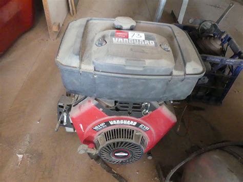 vanguard  twin  hp petrol powered engine auction
