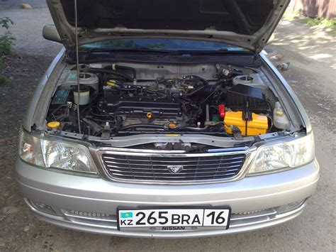 Чистый движок — воздуха глоток))) — Nissan Bluebird (U14), 1,8 л, 1999 ...