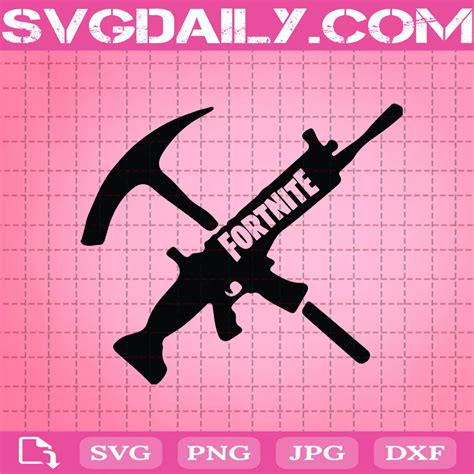 Fortnite Gun Svg Daily Free Premium Svg Files