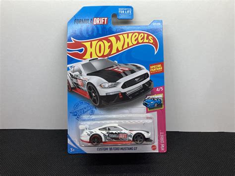 2021 Hot Wheels Custom 18 Ford Mustang GT Kroger Exclusive Mainline HW