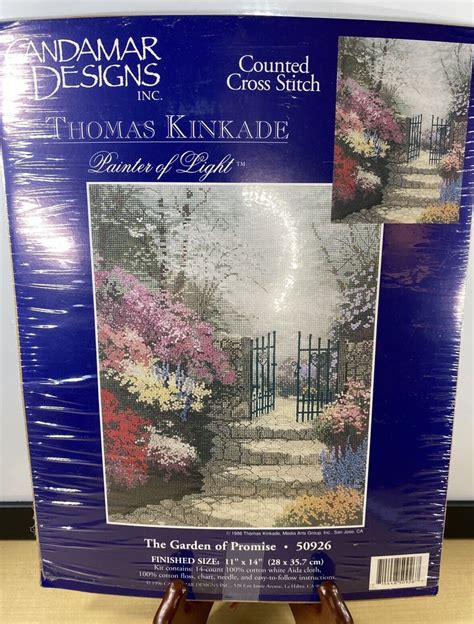 Thomas Kinkade Painter Of Light Candamar Designs Counted Cross Stitch