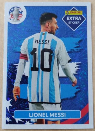 Brazil Version Panini Extra Sticker Copa America Lionel Messi Ebay