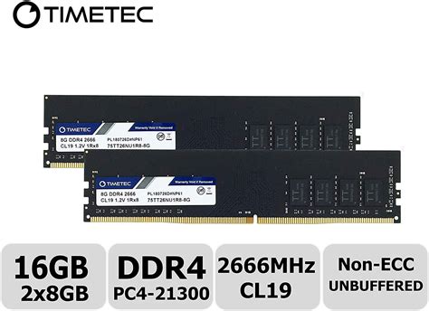 Timetec Hynix Ic Gb Kit X Gb Ddr Mhz Pc Unbuffered Non