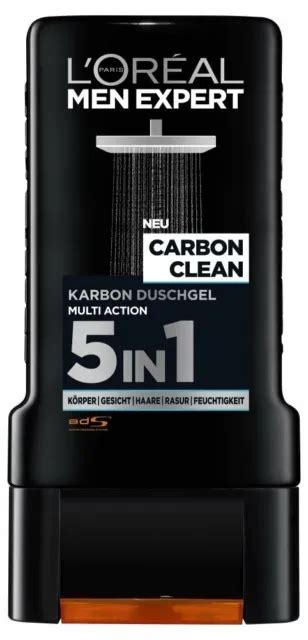 L ORÉAL PARIS MEN Expert Carbon Clean Duschgel 3 x 300 ml nur 1x