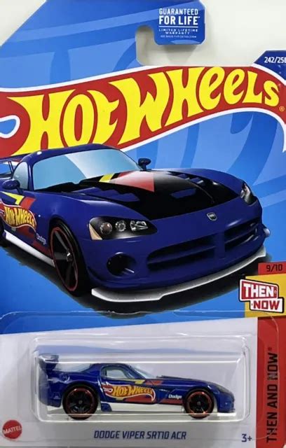 Hotwheels Then And Now Dodge Viper Srt Acr Short Card