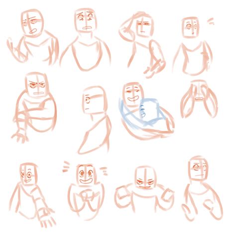 Emotion poses by FroggyLovesCoffee on DeviantArt