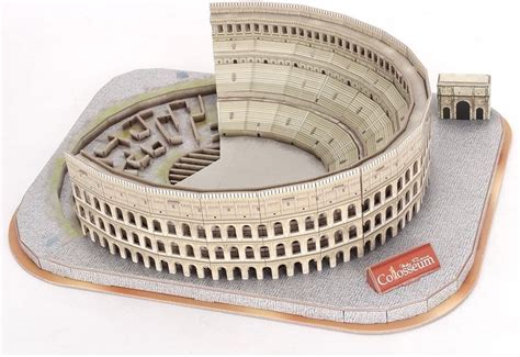 Rompecabezas D Coliseo Romano Arquitectura Maqueta Creativa Env O Gratis