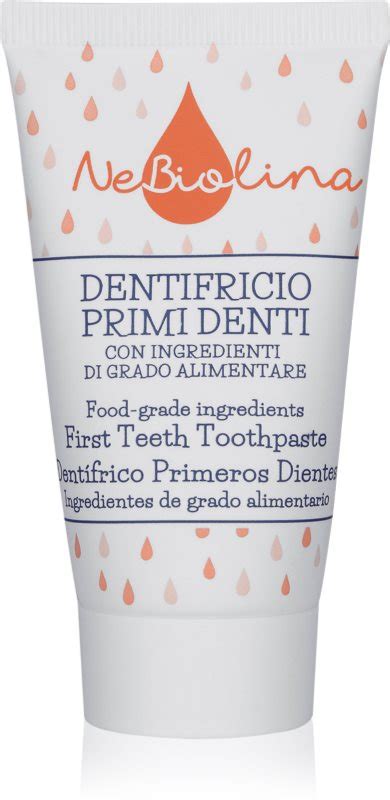 Nebiolina B B First Teeth Toothpaste Dent Frico Infantil Notino Pt