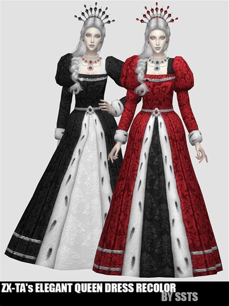 Zx Tas Elegant Queen Dress Recolor By Ssts Strange Storyteller