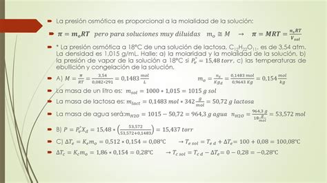 Propiedades Coligativas De Las Soluciones Ppt Descargar