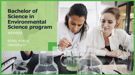 Bachelor Of Science In Environmental Science Program Youtube