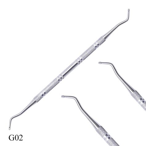 Dual Ended Nail Cuticle Remover Pusher Roestvrij S Grandado