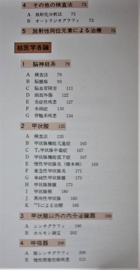 Yahooオークション 臨床医学示説第8巻 放射線科⑤a核医学総論 核医