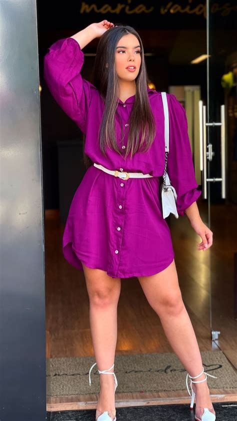 Pin De Andressa Santos Em Looks Casuais Femininos Vestidos Estilosos