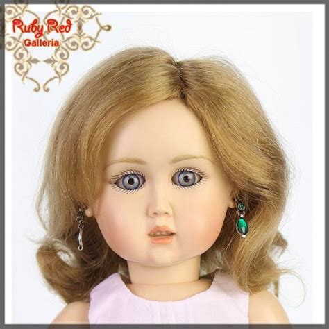 Ash Blonde Mohair Wig For 11 5 Bleuette Doll ED0012M4 Ruby Red Galleria