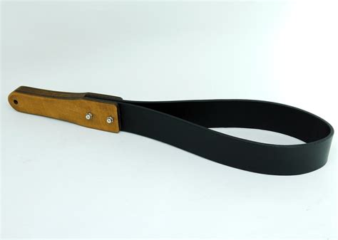 Leather Strap Paddle Spanking Belt Whip Bdsm Paddle Bdsm Etsy