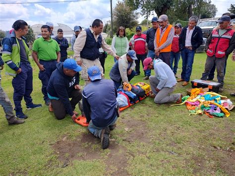 En Villa del Carbón capacitan a pobladores en Primeros Auxilios Básicos