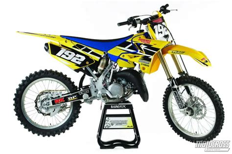 Mxa Team Tested Ufo Yellow Yz Yz Restyle Kit Motocross Action