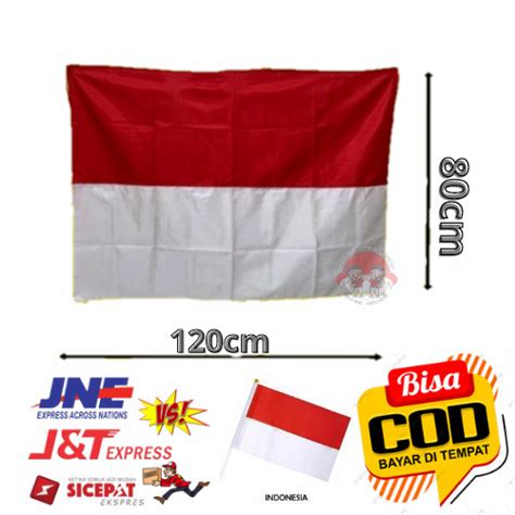 Jual Bendera Ukuran 120cm X 60cm Kab Garut Rakka Production Tokopedia