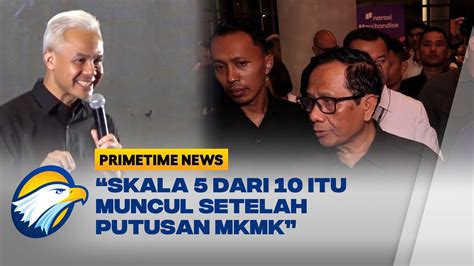 Mahfud MD Tanggapi Kritik Ganjar Terhadap Rapor Merah Penegakan Hukum