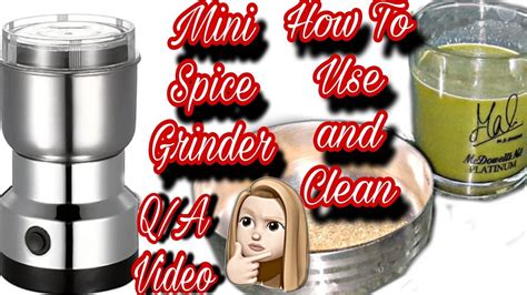 Amazon Mini Spice Grinder How To Use Mini Spice Grinder Mixer Nima