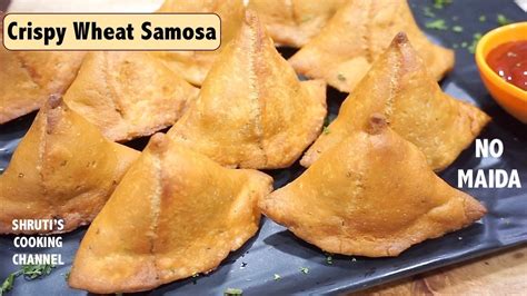 Samosa Recipe Aloo Samosa With Wheat Flour Crispy Wheat Samosa