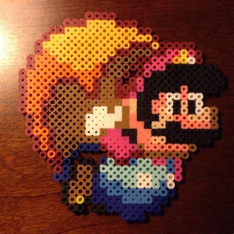 Mario World Cape Mario Beads Perler Beads Designs Bead Designs Bead Art