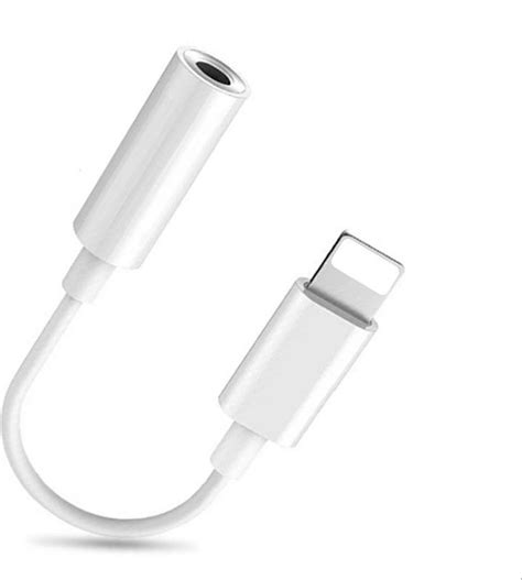 Apple Lightning Naar 3 5 Mm Mini Jack Audio Aansluiting Adapter Voor