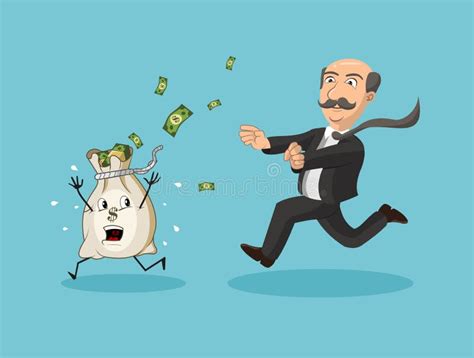 Running Bag Money Stock Illustrations 644 Running Bag Money Stock