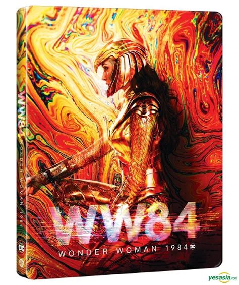 Yesasia Wonder Woman 1984 2020 4k Ultra Hd Blu Ray Poster Steelbook Hong Kong