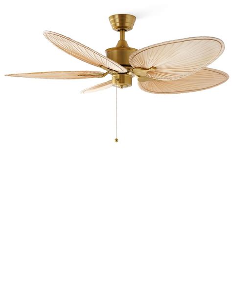 Belize Ceiling Fan Downrods Brass 36 Serena And Lily In 2024 Brass Ceiling Fan Indoor