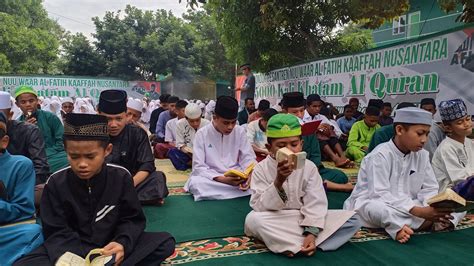 Santri Ponpes Nuu Waar Berhasil 5000 Kali Khatam Al Qur An Selama