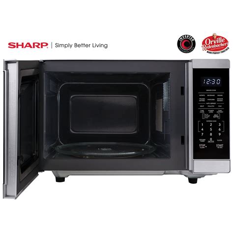 Sharp 20 In 1 4 Cu Ft Countertop Microwave With 11 Power Levels And Sensor Cooking Controls