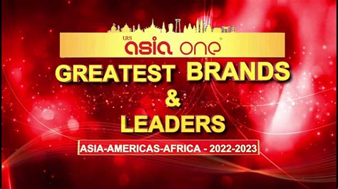 Asiaone Magazine Urs Media Greatest Brands Leaders Dr