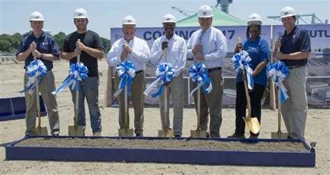 Newport News Shipbuilding Breaks Ground For Joint Manufacturing